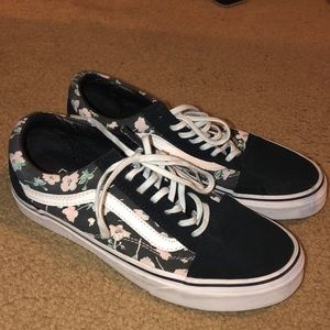 Floral vans